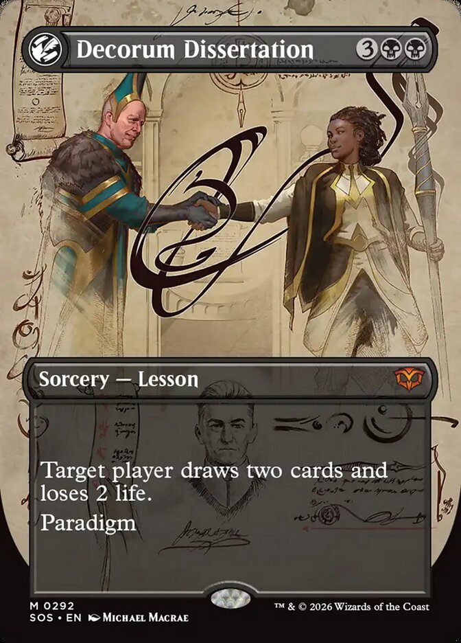 Decorum Dissertation (292) - Secrets of Strixhaven (SOS)