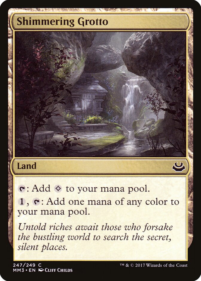 Shimmering Grotto (247) - Modern Masters 2017 (MM3)