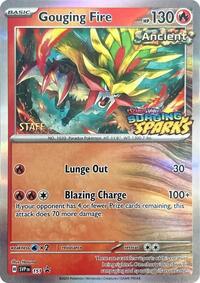 Gouging Fire - 151 (Staff) (151) - SV: Scarlet & Violet Promo Cards (SVP)
