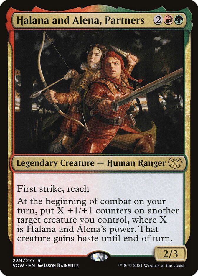 Halana and Alena, Partners (239) - Innistrad: Crimson Vow (VOW)