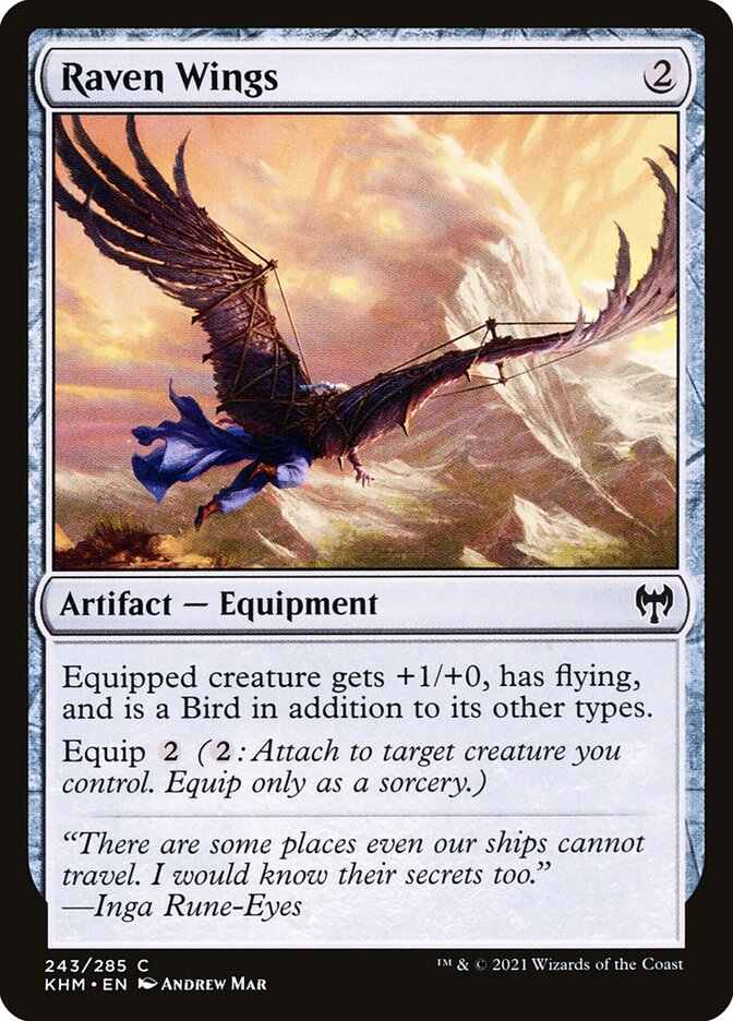 Raven Wings (243) - Kaldheim (KHM)