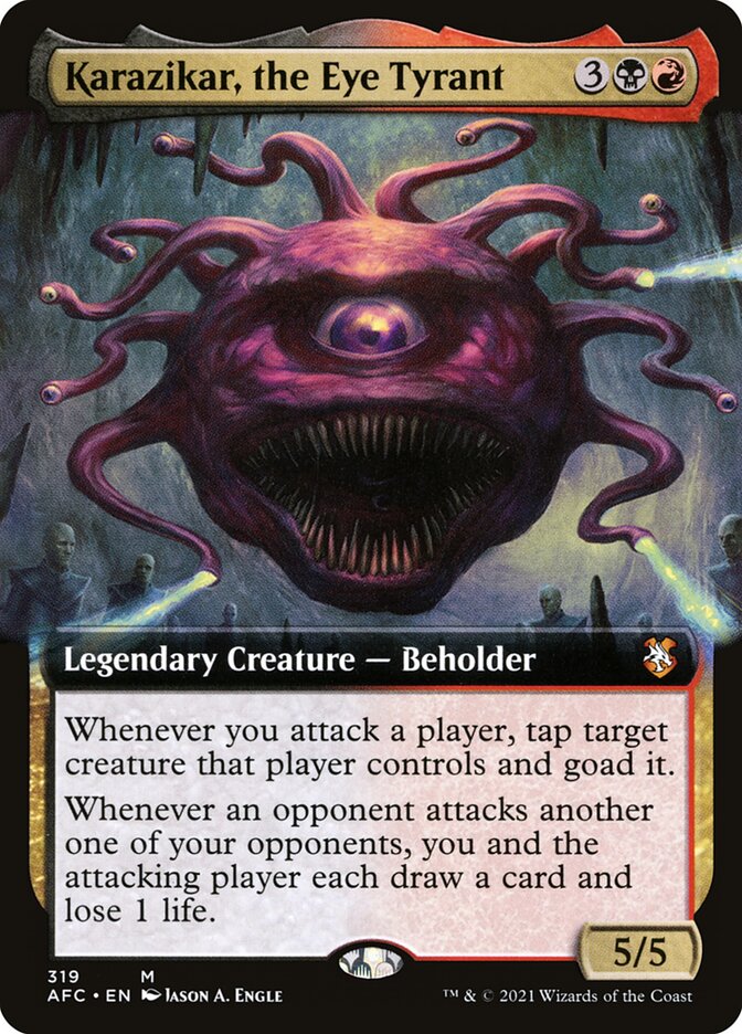 Karazikar, the Eye Tyrant (319) - Forgotten Realms Commander (AFC)