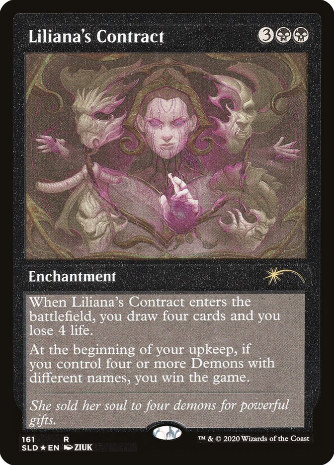 Liliana's Contract (161) - Secret Lair Drop (SLD)