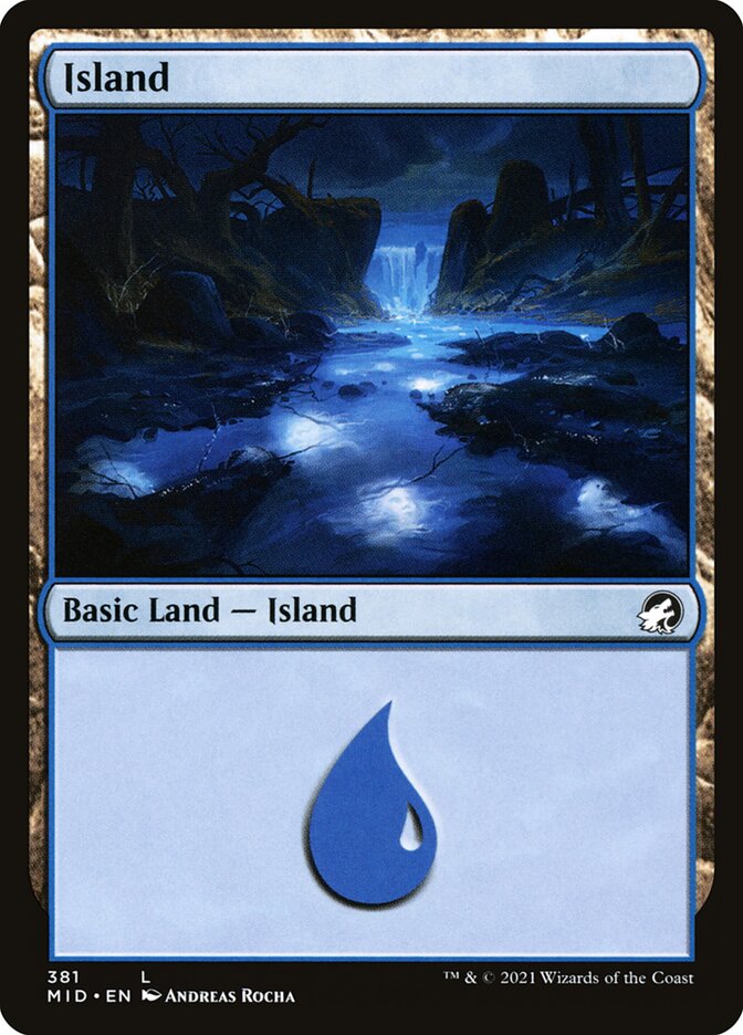 Island (381) - Innistrad: Midnight Hunt (MID)