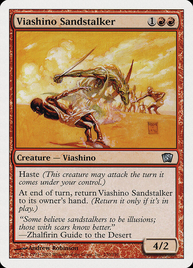 Viashino Sandstalker (230) - Eighth Edition (8ED)