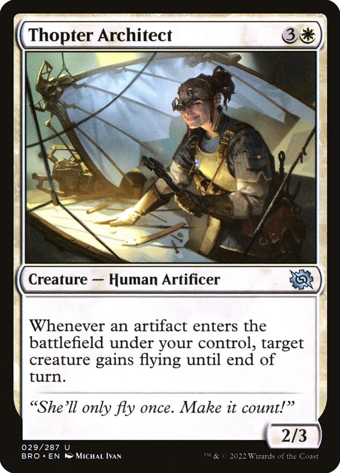 Thopter Architect (29) - The Brothers' War (BRO)