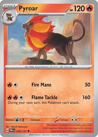 Pyroar (16) - SV: Prismatic Evolutions (PRE)