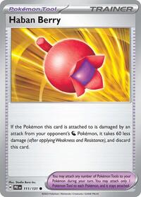 Haban Berry (111) - SV: Prismatic Evolutions (PRE)