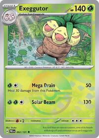 Exeggutor (Poke Ball Pattern) (2) - SV: Prismatic Evolutions (PRE)