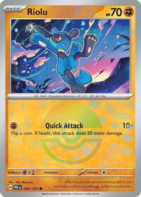 Riolu (50) - SV: Prismatic Evolutions (PRE)