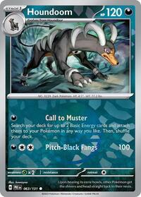 Houndoom (63) - SV: Prismatic Evolutions (PRE)
