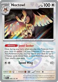 Noctowl (78) - SV: Prismatic Evolutions (PRE)