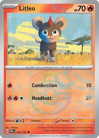 Litleo (15) - SV: Prismatic Evolutions (PRE)