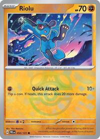 Riolu (50) - SV: Prismatic Evolutions (PRE)