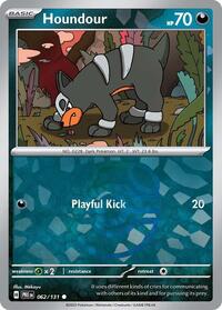 Houndour (62) - SV: Prismatic Evolutions (PRE)