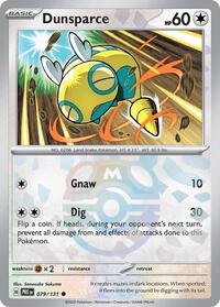Dunsparce (79) - SV: Prismatic Evolutions (PRE)