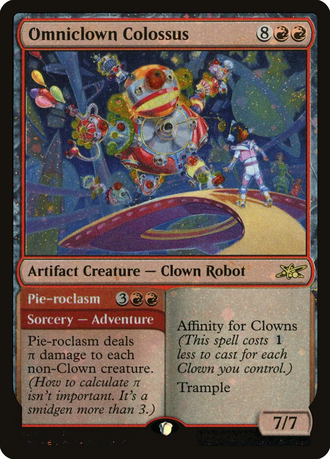 Omniclown Colossus // Pie-roclasm (402) - Unfinity (UNF)