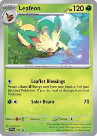 Leafeon - 170 (Cosmos Holo) (170) - SV: Scarlet & Violet Promo Cards (SVP)