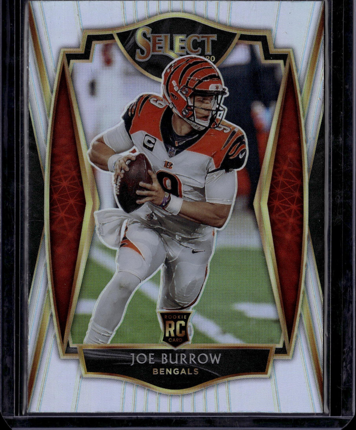 2020 Panini Select #146 Joe Burrow Silver Prizm