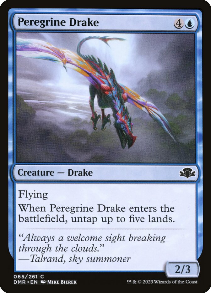 Peregrine Drake (65) - Dominaria Remastered (DMR)