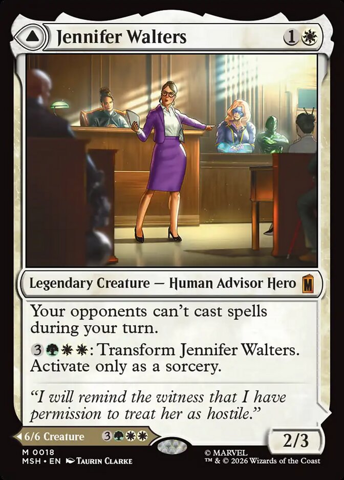Jennifer Walters // The Sensational She-Hulk (18) - Marvel Super Heroes (MSH)