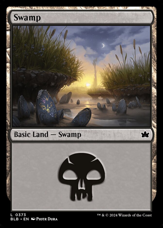 Swamp (373) - Bloomburrow (BLB)