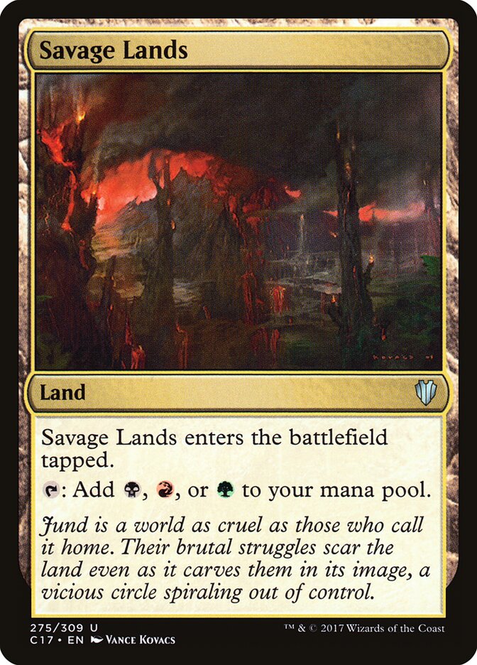 Savage Lands (275) - Commander 2017 (C17)