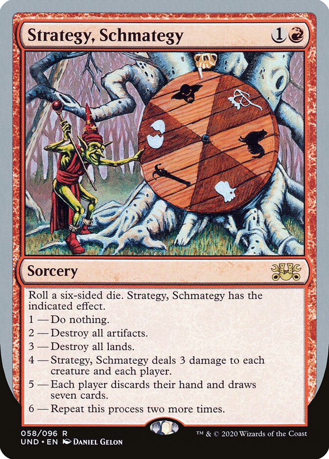 Strategy, Schmategy (58) - Unsanctioned (UND)