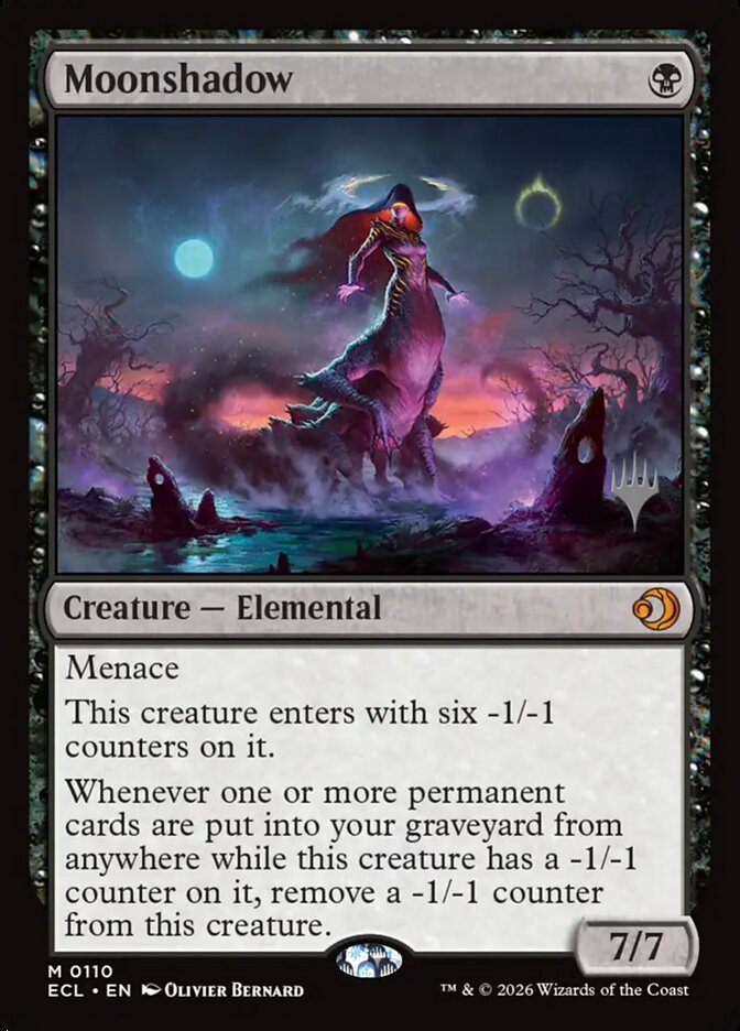 Moonshadow (110p) - Lorwyn Eclipsed Promos (PECL)