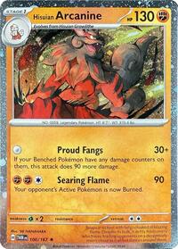 Hisuian Arcanine - 100/167 (Cosmos Holo) (100) - Blister Exclusives (BLE)