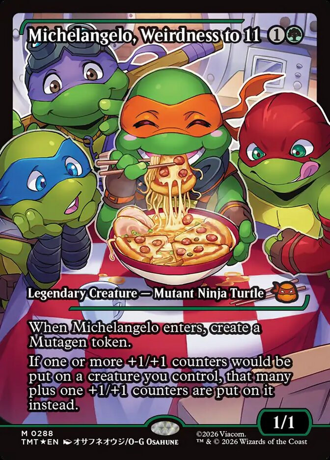 Michelangelo, Weirdness to 11 (288) - Teenage Mutant Ninja Turtles (TMT)