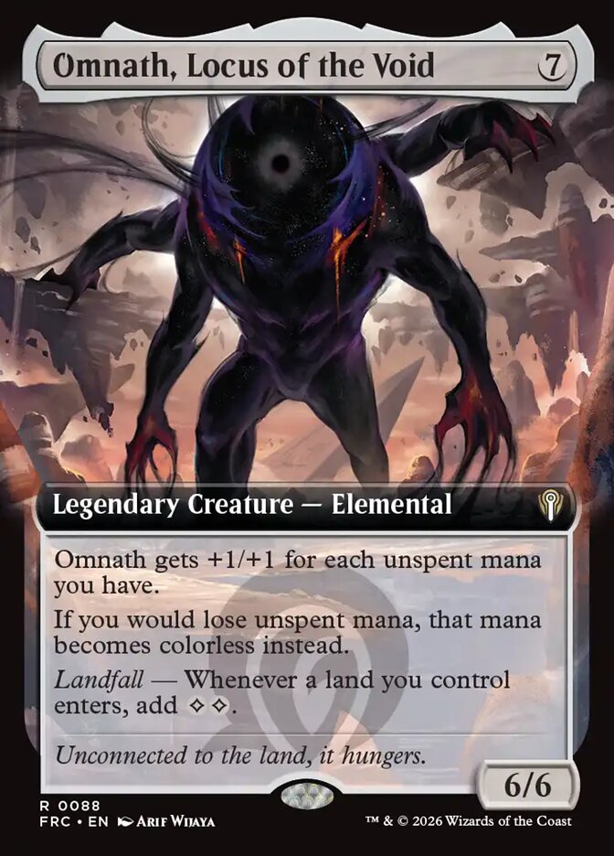 Omnath, Locus of the Void (88) - Reality Fracture Commander (FRC)
