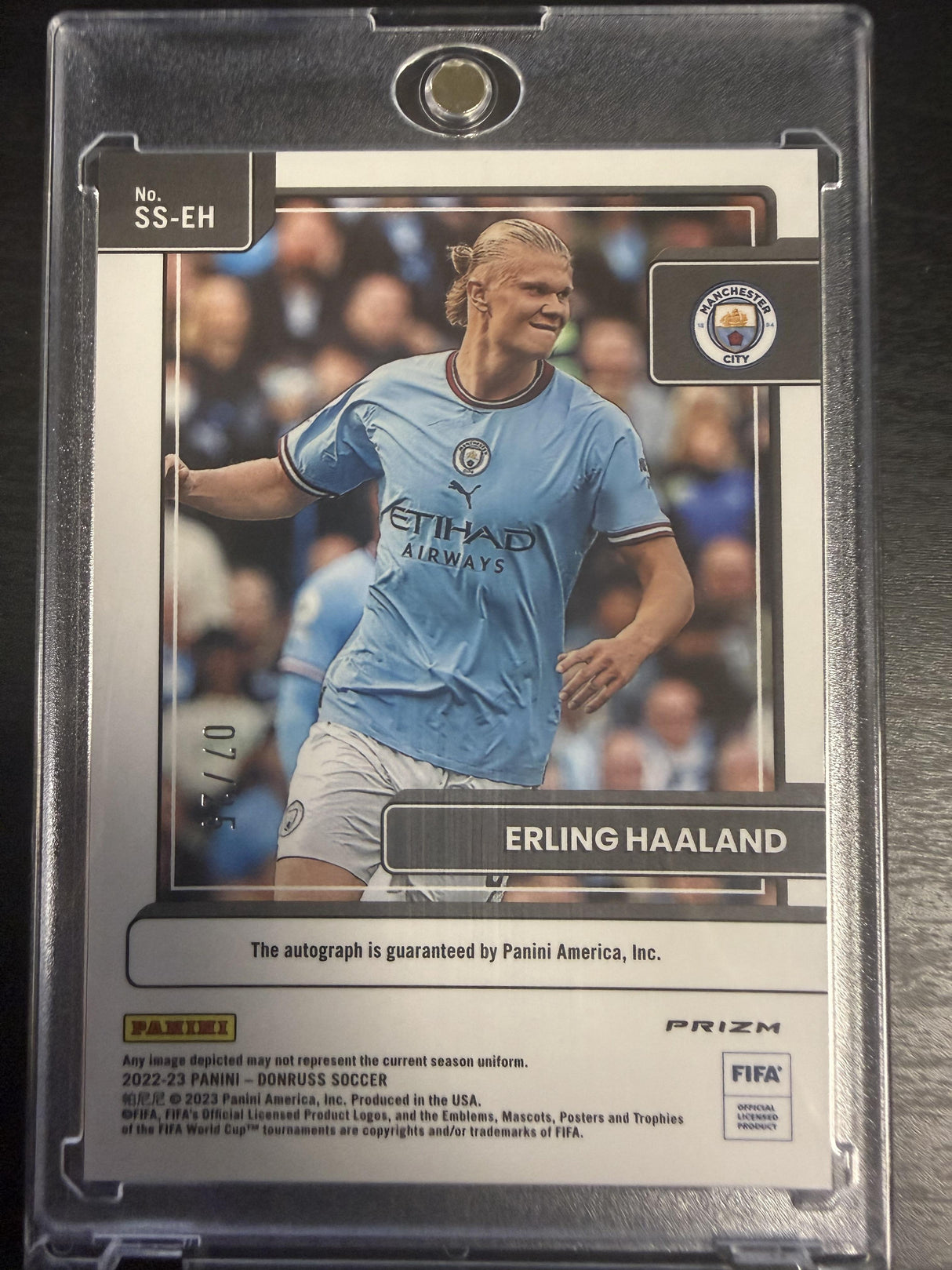 2022-23 Donruss #SS-EH Erling Haaland Signature Series Red