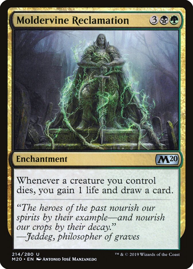 Moldervine Reclamation (214) - Core Set 2020 (M20)