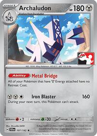 Archaludon (107) - Prize Pack Series Cards