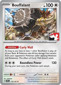 Bouffalant (119) - Prize Pack Series Cards