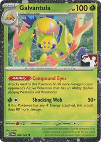Galvantula - 002/064 (Cosmos Holo) (2) - Prize Pack Series Cards