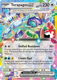 Terapagos ex - 128/142 (Prize Pack Series 6) (128) - Prize Pack Series Cards
