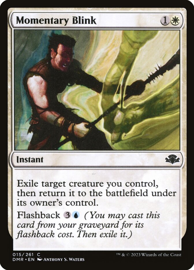 Momentary Blink (15) - Dominaria Remastered (DMR)