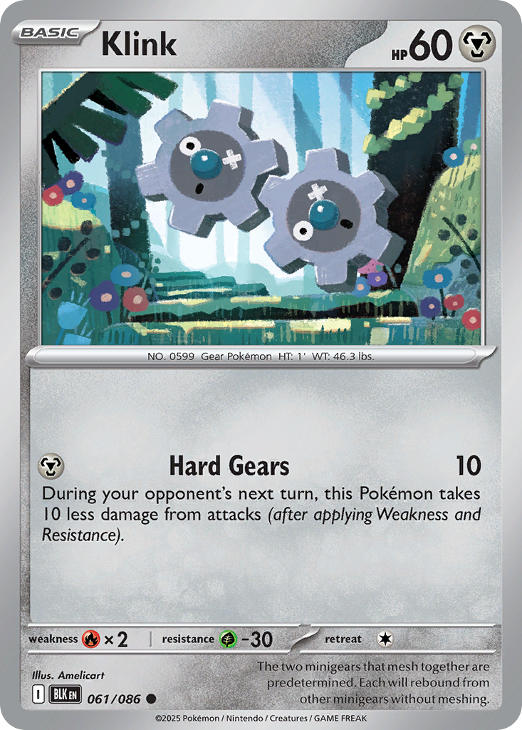 Klink (61/86) - Black Bolt (BLK)