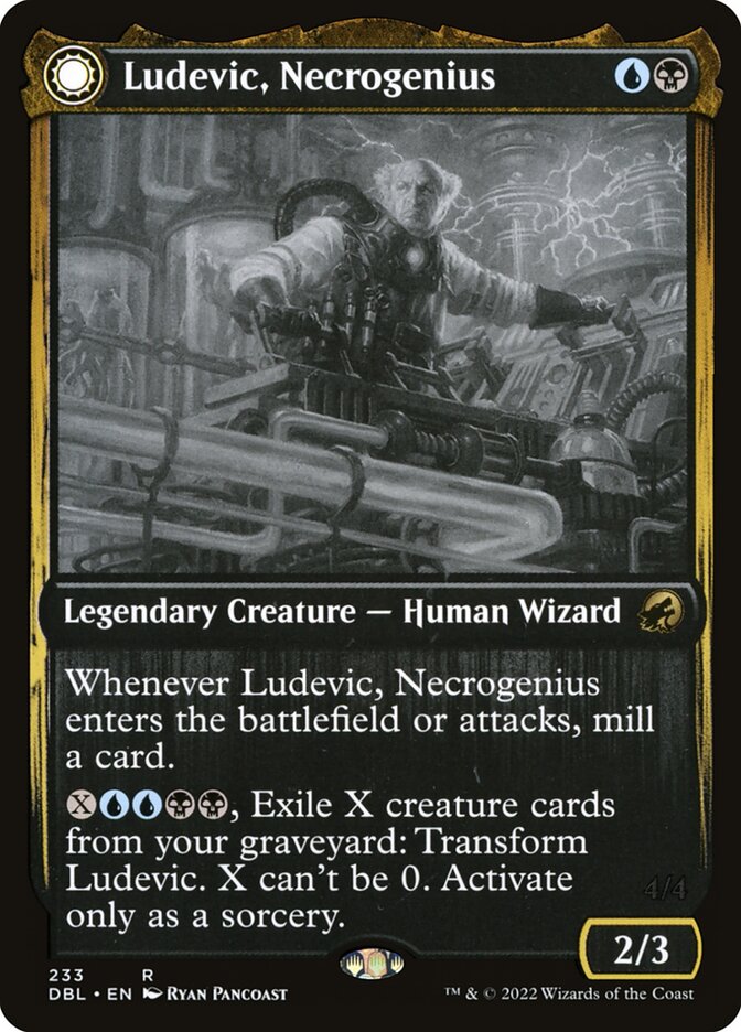 Ludevic, Necrogenius // Olag, Ludevic's Hubris - Innistrad: Double Feature (DBL)
