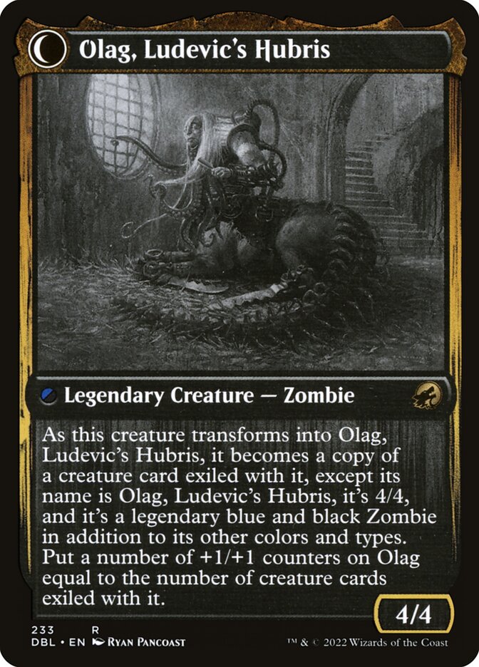 Ludevic, Necrogenius // Olag, Ludevic's Hubris (233) - Innistrad: Double Feature (DBL)