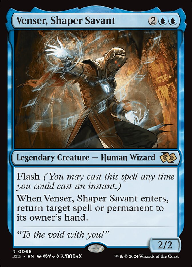 Venser, Shaper Savant (66) - Foundations Jumpstart (J25)