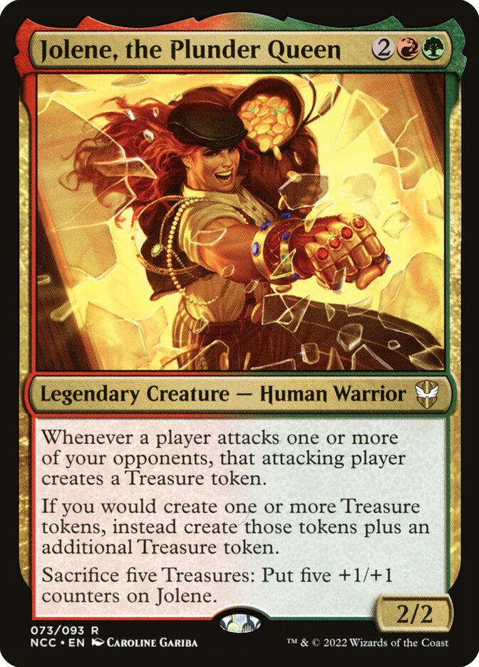 Jolene, the Plunder Queen (73) - New Capenna Commander (NCC)