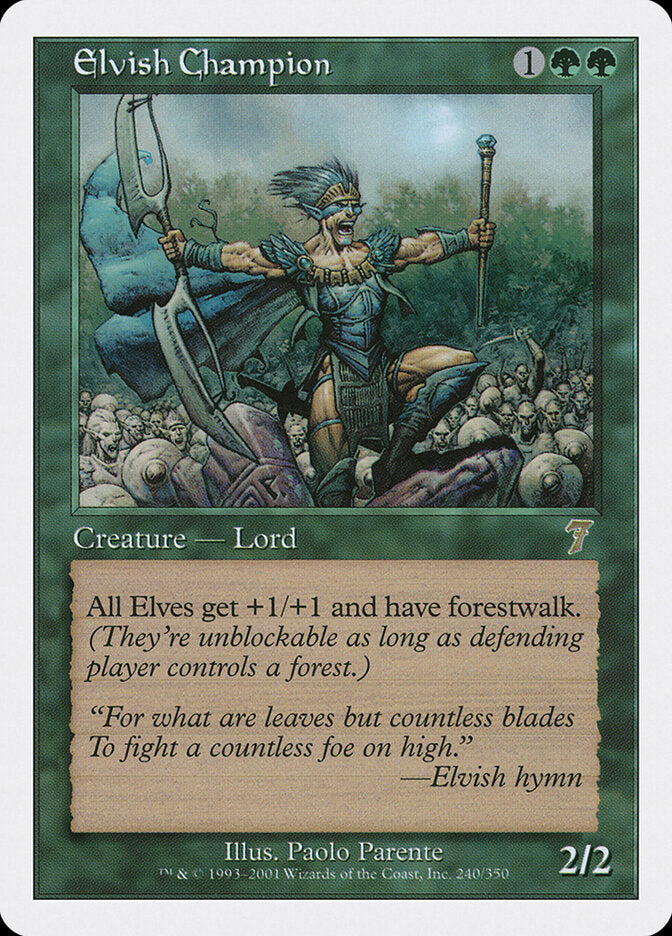 Elvish Champion (240) - Seventh Edition (7ED)
