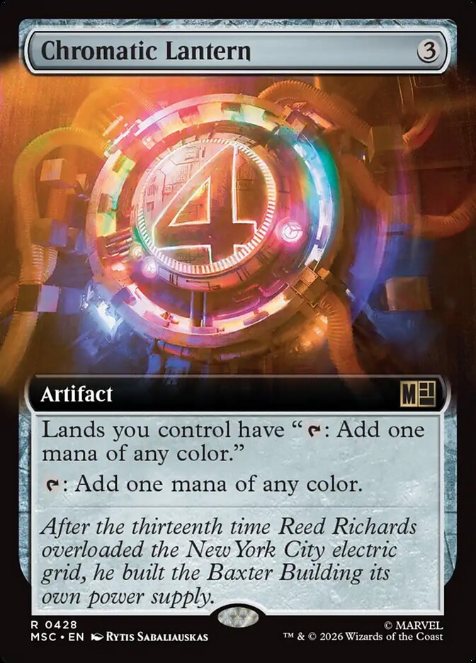 Chromatic Lantern (428) - Marvel Super Heroes Commander (MSC)