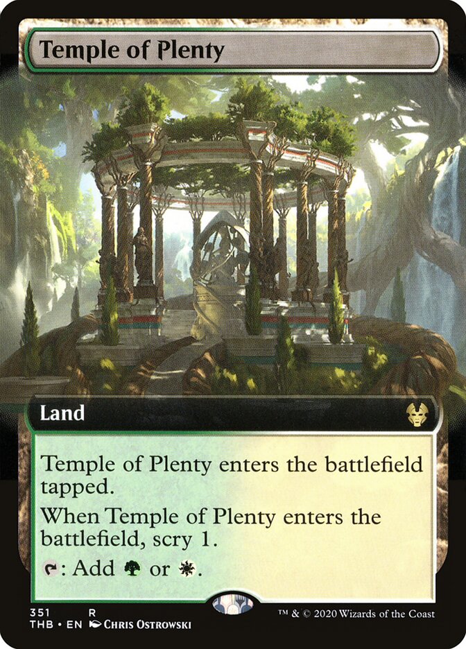 Temple of Plenty (351) - Theros Beyond Death (THB)