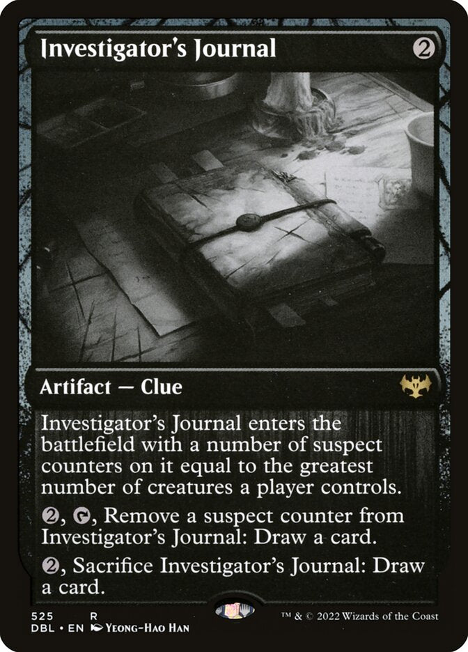 Investigator's Journal - Innistrad: Double Feature (DBL)