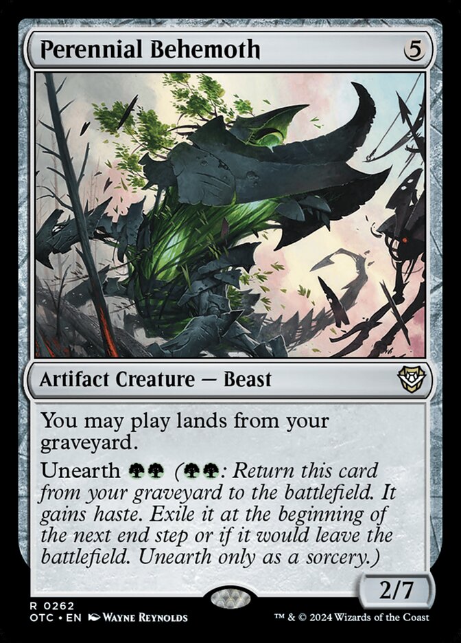 Perennial Behemoth (262) - Outlaws of Thunder Junction Commander (OTC)