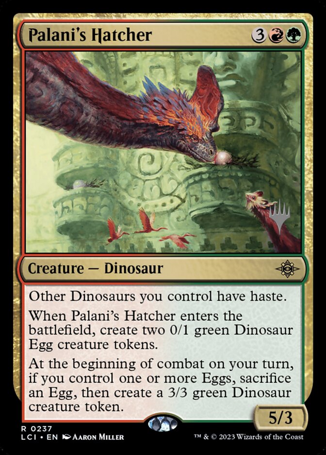 Palani's Hatcher (237p) - The Lost Caverns of Ixalan Promos (PLCI)